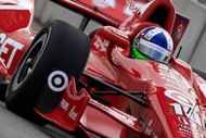 Dario Franchitti will start Sunday's race from pole position